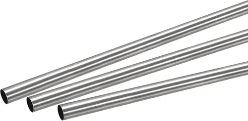 Miniatura 31 de uxcell Tubo redondo de acero inoxidable 304 0.197 in OD 0.024 in espesor de pared 9.843 in longitud 3 piezas