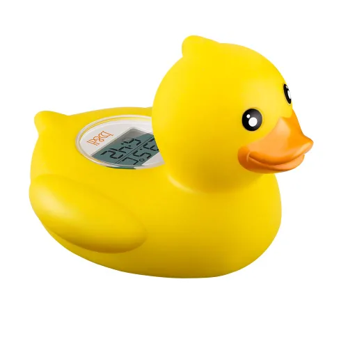 b&h Termómetro para bebé, juguete flotante para baño de bebé, termómetro de agua con temperatura de seguridad (pato clásico)