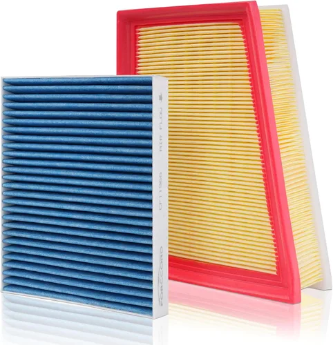 Miniatura 13 de Combo de Filtro de Aire de Cabina y Motor Forccord Compatible con Honda Civic 2016-2025 2026 2.0L, HR-V 2023-2026 2.0L Filtro de Cabina de Carbón