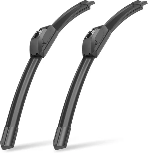 Miniatura 71 de Paquete de 2 limpiaparabrisas de repuesto para todas las estaciones, compatibles con CR-V 16-12, RAV4 22-13 y más, fáciles de instalar