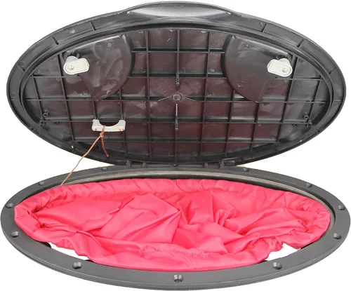 Miniatura 2 de Pactrade Marine Barco, kayak, canoa, pesca, aparejo, vela, resistente, 20 pulgadas, impermeable, cubierta de placa de cubierta con bolsa