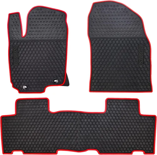 Alfombrillas de goma para automóvil, ajuste personalizado para Toyota RAV4 2014 2015 2016 2017 2018, juego de revestimientos de piso para automóvil,