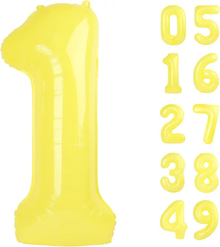 Miniatura 374 de Globo de cumpleaños número 4 dorado de 40 pulgadas, globos gigantes del número cuatro 14 24 34 40 44 2024, globos grandes de lámina de mylar para Oro
