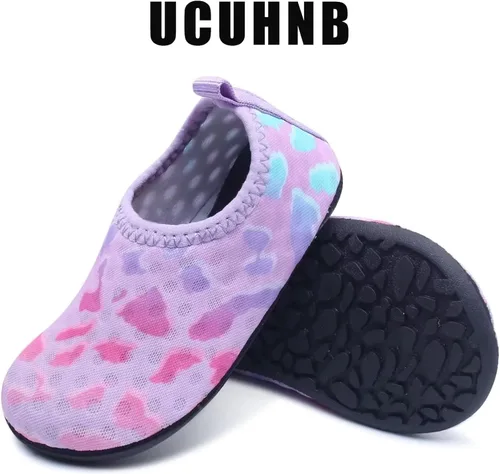 Miniatura 2 de UCUHNB Zapatos para niños y niñas, zapatos deportivos acuáticos para exteriores, secado rápido, descalzos, para playa, transpirables, para caminar