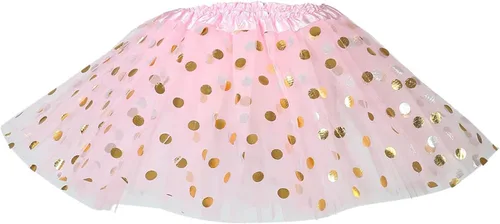 Falda tutú para mujer, falda de tul con lentejuelas para adultos, falda de baile en capas, talla única, tutú de ballet, bonito disfraz de hadas para