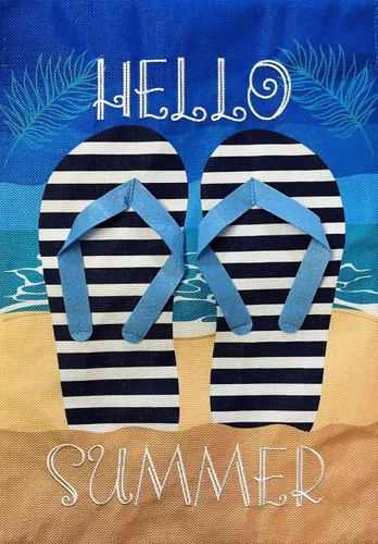 Miniatura 12 de Beach Life - Bandera náutica Adirondack para casa de verano, sillas de 28 x 40 pulgadas Briarwood Lane