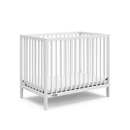 Miniatura 24 de Graco Teddi, Mini cuna convertible 4 en 1 con colchón adicional resistente al agua (negro) – Certificado GREENGUARD Gold, colchón de 7 cm incluido