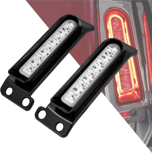 Insertos de soporte para alforjas LED, panel de relleno para luz auxiliar del guardabarros, luces de freno y cola para Harley Electra Glide Road