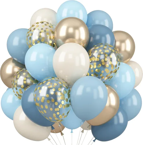 Miniatura 9 de HILAVO Globos negros, azules, blancos