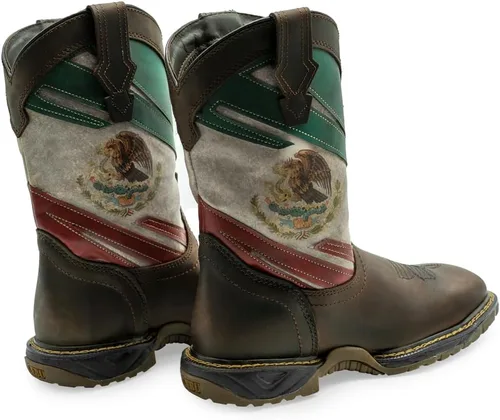 Miniatura 7 de CEBU Botas vaqueras Thunder Western para hombre - Punta cuadrada