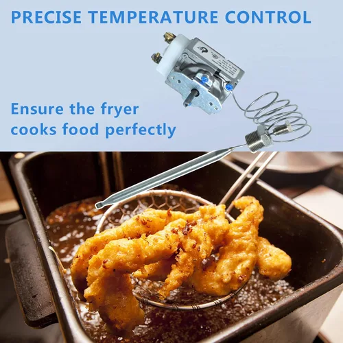 Miniatura 4 de MENSI Pieza de repuesto de control de termostato para freír profundamente para horno Robertshaw Modelo RX-1-36 compatible con Pitco 60125401