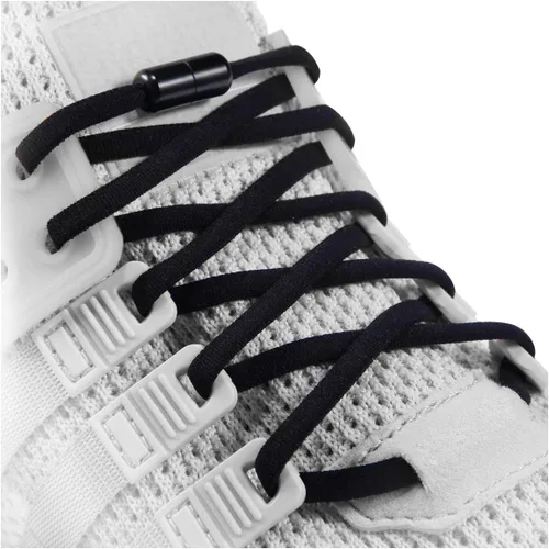 anan520 Cordones elásticos sin ataduras para adultos, niños, ancianos, sistema con cordones elásticos para zapatos (2 pares)