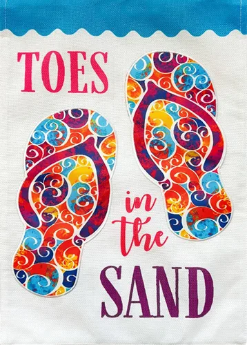Miniatura 13 de Beach Life - Bandera náutica Adirondack para casa de verano, sillas de 28 x 40 pulgadas Briarwood Lane