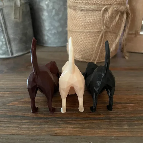 Miniatura 5 de Sands3D - Figura de Labrador Retriever, regalos de laboratorio negro, figuras de perro, Labrador Retriver, chocolate, labrador, decoración
