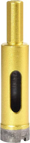 Miniatura 16 de KATUR Broca de sierra de diamante de 0.315 in de diámetro, broca de núcleo hueco de mármol de porcelana de pizarra para vidrio, cerámica, porcelana