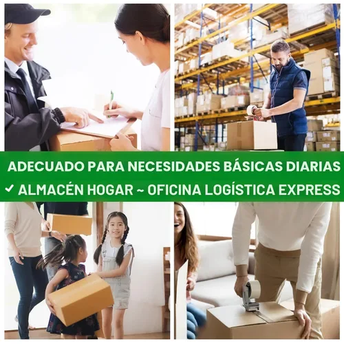 Miniatura 6 de HERKKA Cinta de Embalaje Transparente, 12 Rollos de Cinta de Embalaje Resistente para Envío, Embalaje, Mudanza y Sellado, Cinta de Embalaje