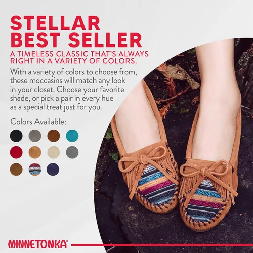 Miniatura 5 de Minnetonka Kilty Mocasines de suela dura para mujer
