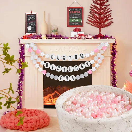 Miniatura 2 de STARBOLO Pelotas de bolas con forma de corazones de estrella para niños pequeños – 50, 100, 200, 500, bolas de juguete de plástico, formas