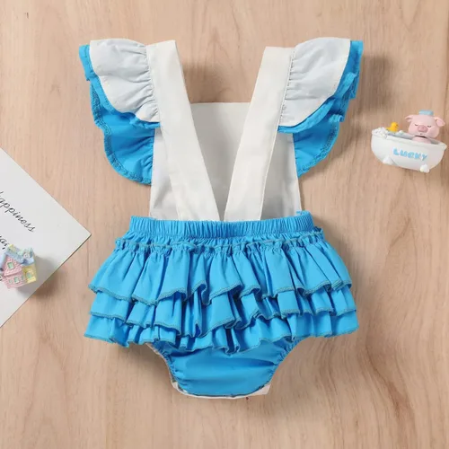 Miniatura 14 de IDOPIP Conjunto de ropa de 1er cumpleaños para niñas con estampado floral, estilo bohemio, con encaje, tutú y diadema de princesa