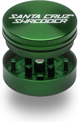 Miniatura 12 de Santa Cruz Shredder Molinillo de hierbas de metal con parte superior moleteada para un agarre más fuerte, 2 piezas, pequeño (Mini) de 1.7 pulgadas