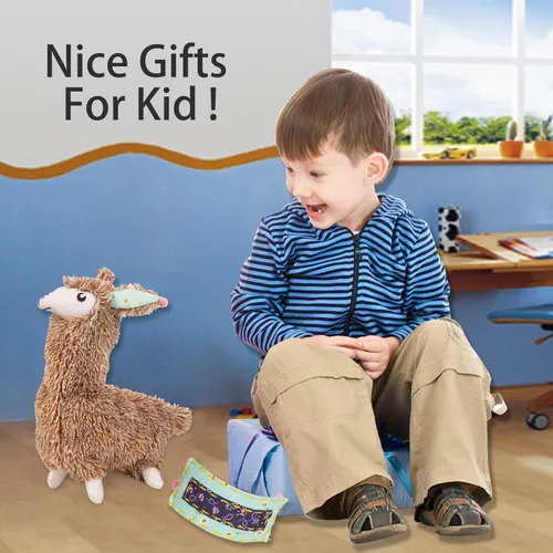 Miniatura 3 de HKKYO Kits de costura para niños de 8 a 12 años, artes y manualidades para niños de 8 a 12 años, kit de costura de llama para niños, haz tu propio