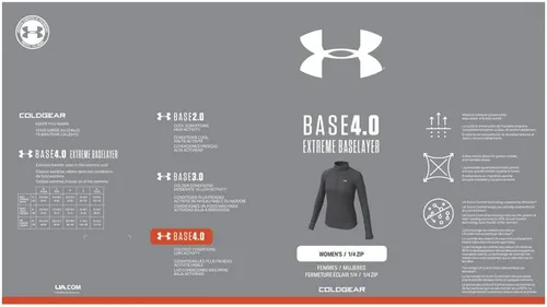 Miniatura 6 de Under Armour Women's Base 4.0 12 Zip T-Shirt