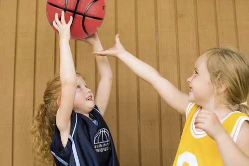 Miniatura 5 de Baloncesto para niños y niñas de 3/5 (22 pulgadas/27.5 pulgadas), baloncesto de goma de alta calidad para interiores y exteriores, para niños