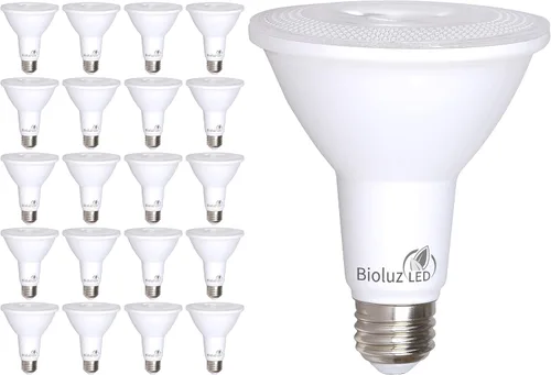 Miniatura 10 de Bioluz LED Paquete de 4 Bombillas LED PAR38 Equivalente a 90W Usando 13W 3000K Blanco Suave 1050 Lúmenes Base E26 Bombillas de Luz de Inundación