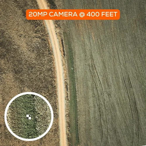 Miniatura 4 de Sky High Bull's-Eye Punto de control de tierra degradable para drones (24 x 24 pulgadas) GCP con 30 grapas (tablero de ajedrez negro/blanco)