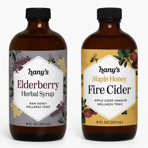 Miniatura 6 de Hany's Harvest Carolina Reaper Fire Cider – Botella de vidrio de 16 fl oz Todo natural, lote pequeño, hecho a mano, sin OMG, sin gluten