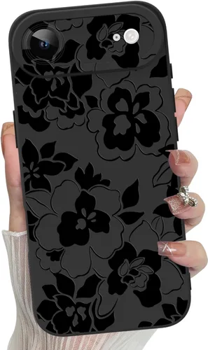 Miniatura 21 de MZELQ Funda para iPhone 17 Pro 2025, diseño de girasoles de silicona, flores florales, protección de cámara, funda delgada y suave para teléfono