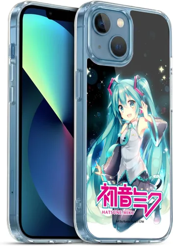 Miniatura 74 de Head Case Designs Licencia Oficial Hatsune Miku Gráficos Lindos Carcasa de Gel [Protección de Grado Militar] Compatible con Apple iPhone 7