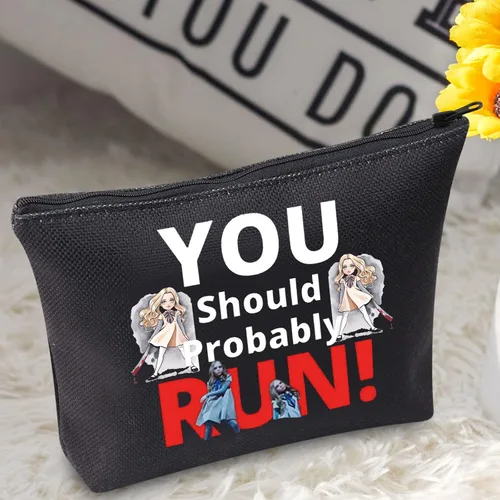 Miniatura 6 de BWWKTOP Bolsa de maquillaje cosmética para fanáticos de la película de terror, regalos inspirados en la danza de la horda que probablemente deberías