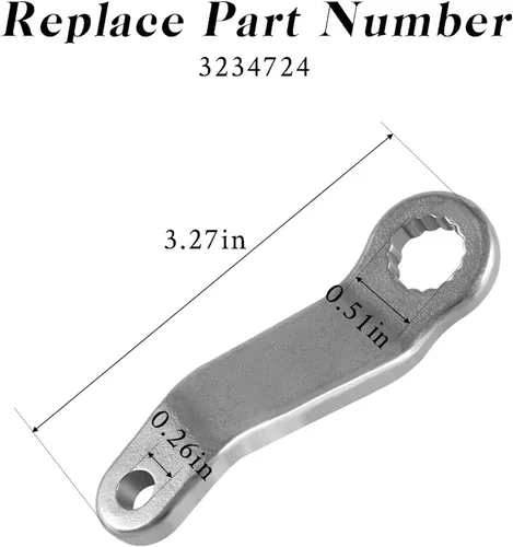 Miniatura 3 de Palanca de Cambio de Marcha Atrás de Acero Mejorada con Biela Acodada Compatible con Polaris Sportsman 550 850 SP 850 X2 550 850 XP 550 850 1000