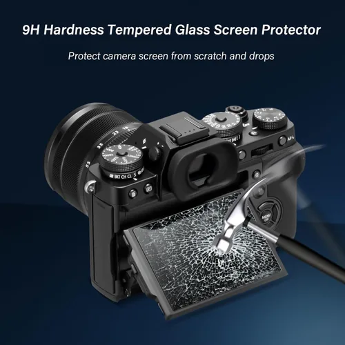 Miniatura 6 de kinokoo Protector de pantalla Z50 II Zf - Película de vidrio templado de dureza 9H de 0.010 in para cámara Nikon Z50 II Zf Z5 Z5 II Z6 II Z6 II Z