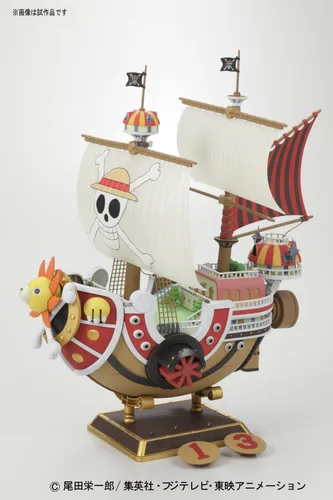 Miniatura 8 de Bandai Hobby Figura de acción de barco modelo Thousand Sunny