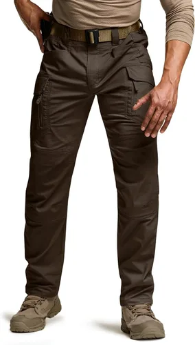 Miniatura 119 de CQR – Pantalones tácticos elásticos tipo cargo para hombre, resistentes al agua, de tela ripstop (antidesgarros), ligeros, ideales para uso diario