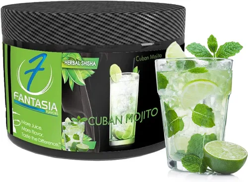 Miniatura 15 de Fantasia Cachimba sin nicotina, sabor a cachimba shisha, lata de 8.82 oz, sin tabaco, sin nicotina, neblina púrpura (uva real)