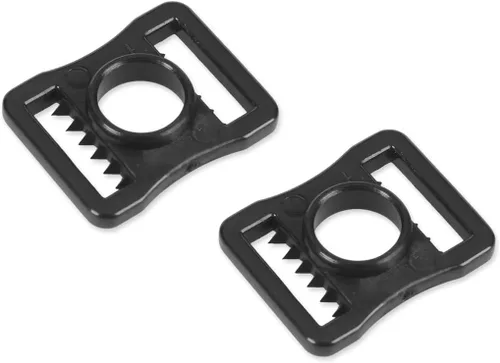 Miniatura 2 de Generic Hebillas a presión para casco de hockey negro, 2