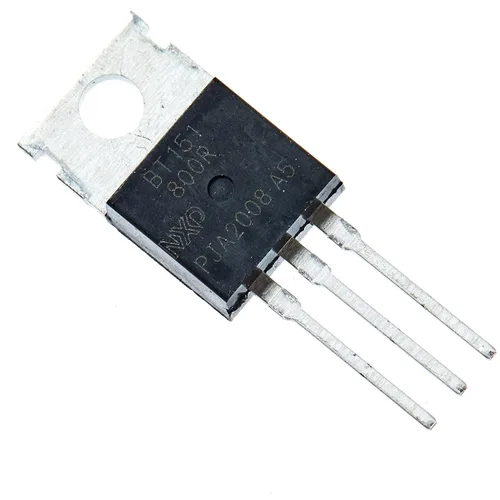 Miniatura 4 de 10 tiristores SCR unidireccionales BT151-800R BT151 12A 800V, TO-220.