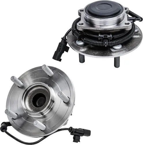 Miniatura 10 de Detroit Axle - Bujes de rodamiento de rueda delantera 4WD para Chevy GMC Silverado Sierra 2500 3500 HD 20-23 [SRW] 2020 2021 2022 2023 Reemplazo