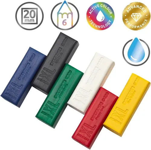 Miniatura 4 de Derwent Inktense - Bloques XL de 6 latas, juego de 6, bloques extra grandes de 2.36 pulgadas, solubles en agua, ideal para dibujar, dibujar y hacer