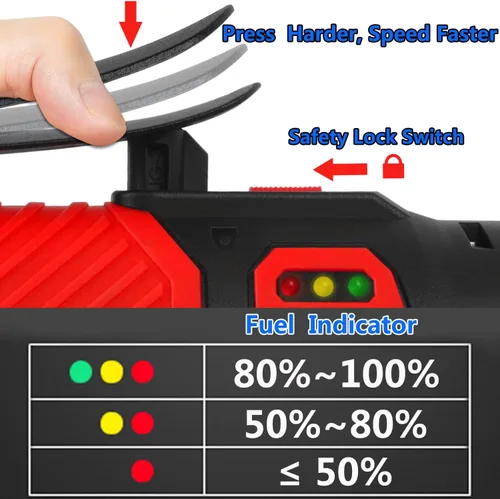 Miniatura 2 de Dobetter Llave de trinquete inalámbrica 3/8 Llave de trinquete eléctrica, herramienta de trinquete de 55 N·m con baterías de litio de 2 Ah