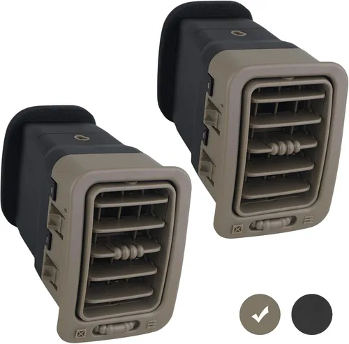 Miniatura 5 de APPERFiT Dash A/C Rejilla de Aire del Lado del Pasajero (Gris Oscuro) Compatible con 1999-2007 Chevrolet Chevy Avalanche Silverado Tahoe