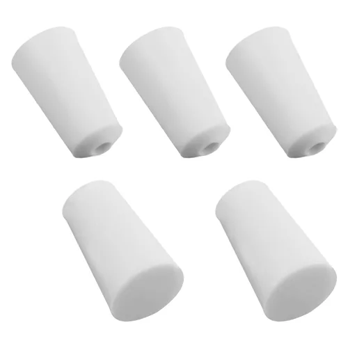 Miniatura 15 de Bettomshin Tapón cónico de silicona Carboy, adecuado para orificios de 3/8 pulgadas de diámetro, para elaboración casera, cerveza, vino, kombucha