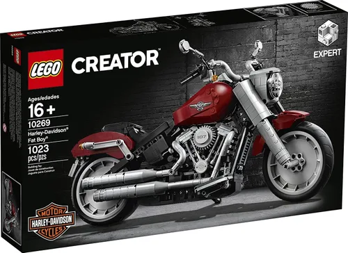 Miniatura 4 de LEGO Creator Expert Harley-Davidson Fat Boy 10269 Kit de construcción (1,023 piezas)