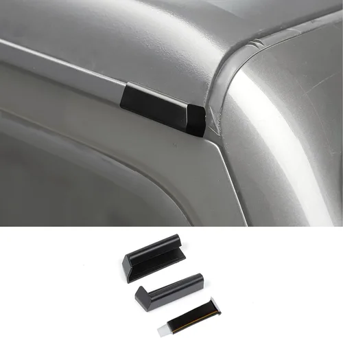 Conductor de lluvia, canaleta de lluvia, deflector de agua de lluvia ABS para Jeep Wrangler JL JLU y Gladiator JT 2018-2023, accesorios exteriores,