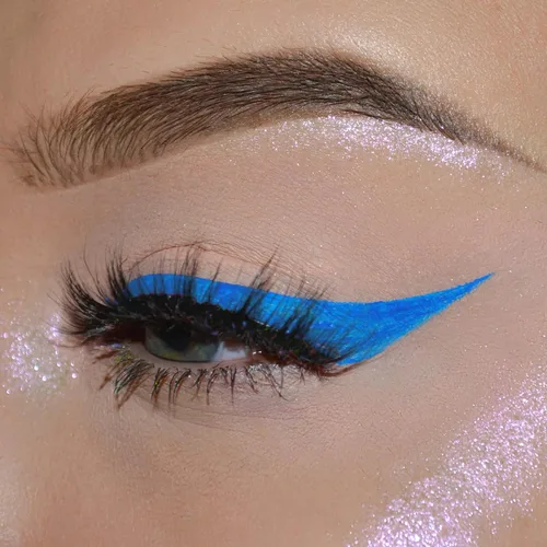 Miniatura 2 de Delineador de ojos líquido de neón UV, delineador de ojos de color mate, delineador de ojos pigmentado a prueba de manchas impermeable, brilla