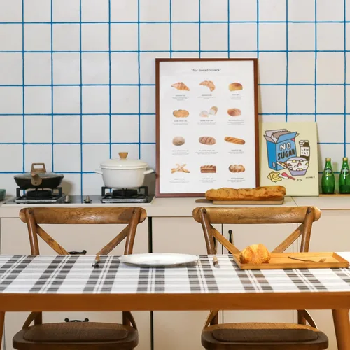 Miniatura 9 de Revestimiento de estante de cajón para armarios de cocina, papel antideslizante no adhesivo, fácil de limpiar, agarre fuerte, grueso, impermeable