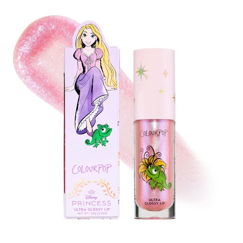 Miniatura 10 de ColourPop x Disney Princess - Brillo de labios ultra brillante, brillo de labios de alto brillo, no pegajoso e hidratante, impregnado con ácido